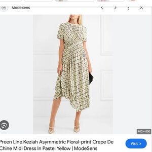 Preen Line Keziah Dress  Size Small